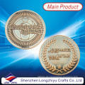 Gold Silber Kupfer Medaille Sammelmünzen, Tempel Gedenk Kupfer Medaillon, Souvenir geprägte Logo Gravur Zahlen Abzeichen Münze